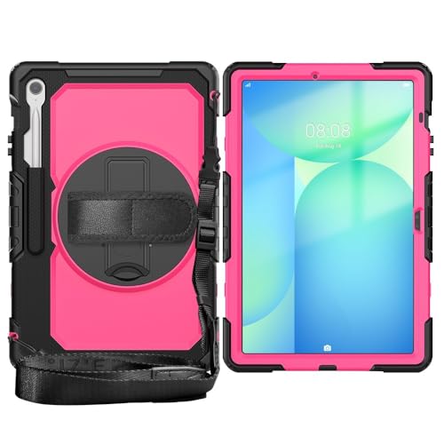 Housse Samsung Galaxy Tab S10 FE+ rotative pour travailler et voyager partout