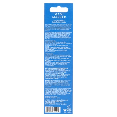 Nails.INC Mani Marker Blue, 9 ml (Pack of 1) - Image 2