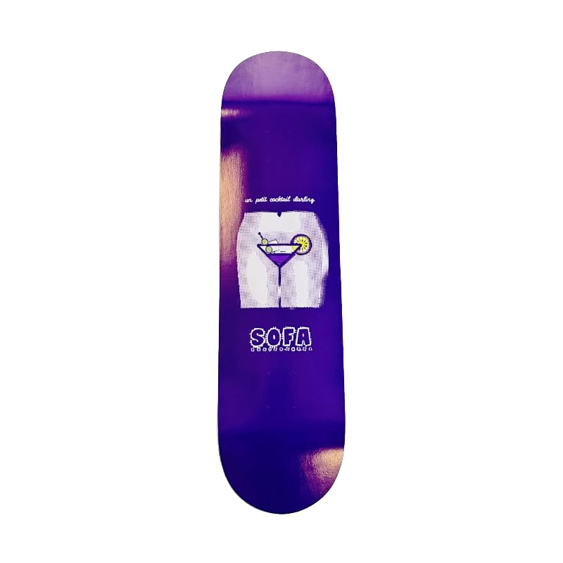 Sofa Skateboards - Cocktail Deck 8.25 - Lila