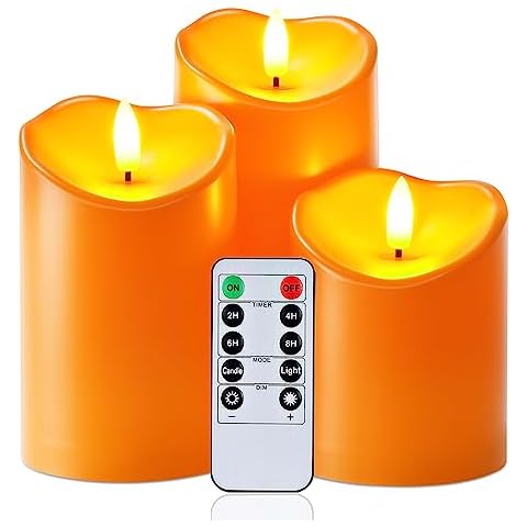 Homemory Halloween Flameless Candles Cover