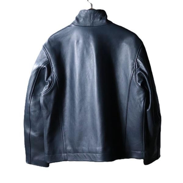 Amazon.co.jp: フランス空軍レザージャケットレプリカ グレー (サイズ