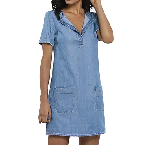 Robe maxi en denim : le confort fluide contre la chaleur