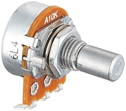 アルファ電子 16mm ポット 可変抵抗 エフェクターパーツ Aカーブ 10kオーム 3個TAE-VRP16-A10k-3p