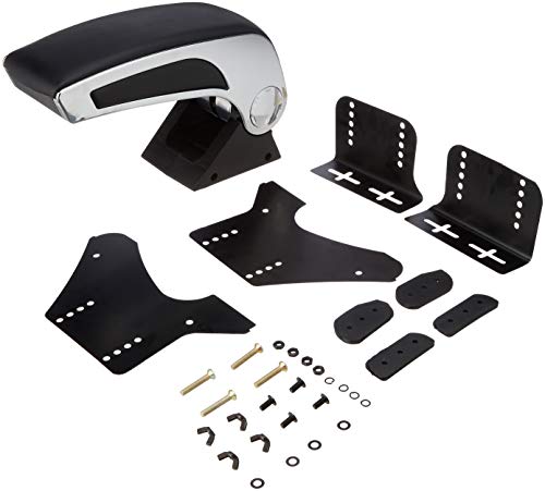 Image of Autopearl Universal Big Car Armrest Centre Console Hand Rest,Black Chrome,Hyundai I10 Grand
