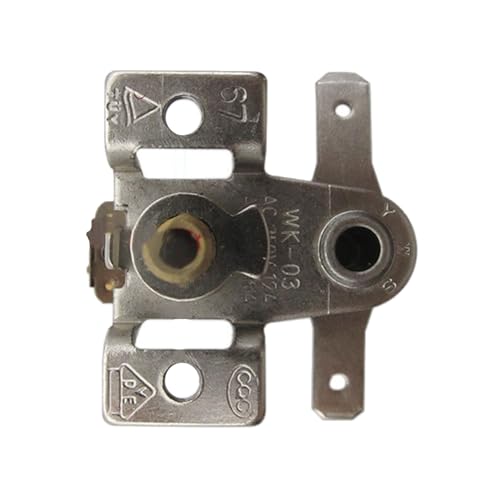Termostato de calefacción KST205D con interruptor de temperatura ajustable bimetal de 15A 7