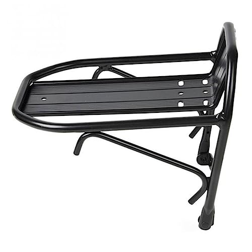 DECHOUS 1Pc Durable Bike Front Carrier Holder for Easy Installation Storage for Mountain Folding and Travel Bikes Convenient Front