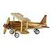 Vosarea Avion en bois Kits d'artisanat en bois avion Figurines de collection cadeaux d'anniversaire enfants Learning Education Toys