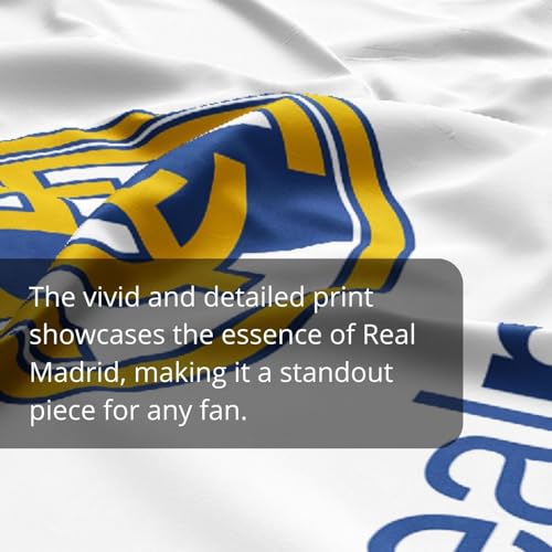 SKELASIRAL Real Madrid - FC Flag 3x5 Banner