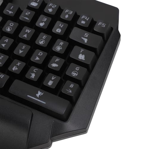Combo de convertidor de teclado y mouse 4 en 1 de plástico ABS con soporte 6