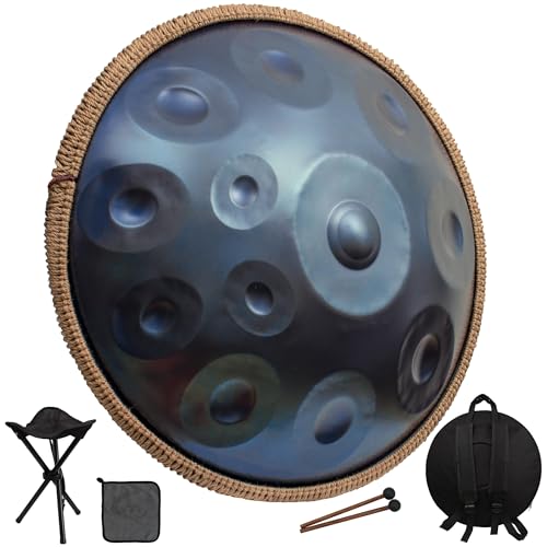 LOMUTY Handpan Drum 22 Inch for Adults,D...