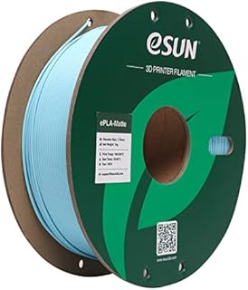 eSUN Upgraded Matte PLA Filament 1.75mm, Matte PLA 3D Printer Filament, Shine-Free Color, Frosted Texture, 1KG Spool (2.2 LBS) 3D Printing Filament for 3D Printers, Matte Light Khaki