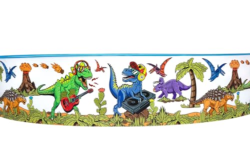 Bestway Fill 'N Fun Planschbecken Dinosaurier, Ø 244 x 46 cm