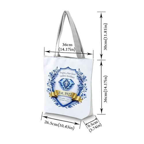 Bolso Tote para mujer con emblema oficial y cierre de cremallera miniatura 4