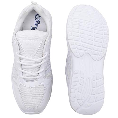 ASIAN Men's Cosco-13 Sports Running,Walking & Gym, School Shoes Lightweight Eva Sole Extra Jump Casual Sneaker Lace-Up Shoes for Men's & Boy's