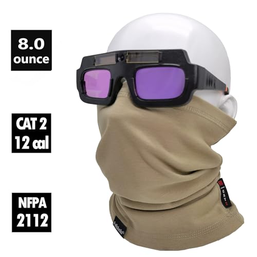 Fullsheild FR Flame Resistant Face Mask Full Cover Neck Gaiter Snood for Welding Hunting Army Military Working
