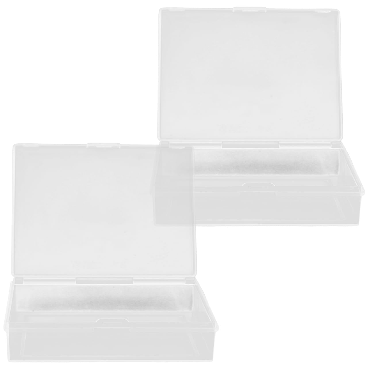 BESPORTBLE 2PCS Playing Card Storage Box Set Small Card Deck Holder for Family and Friends for Board Games