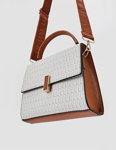 Image of Lavie Luxe Women's Mono Ipsy25 Satchel Handbag | Satchel Bag for Work | Ladies purse | Stylish Shoulder Bag | Gift For Women