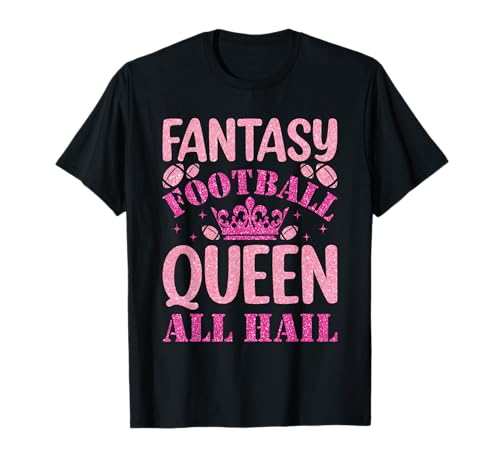 Fantasy Football Queen Draft Legends Mock Draft Season T-Shirt