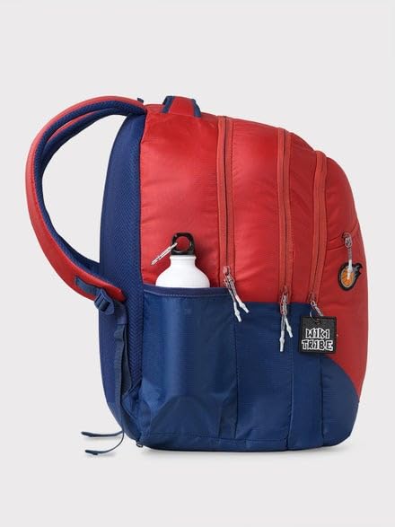 Image of Wildcraft Wiki Quest 43 Backpack For Boys & Girls | 43 Ltr with Laptop Sleeve, Rain Cover, and 3 Compartments with Padded Shoulders |Best for Books,Stationery,Lunch Box & Essentials