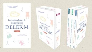 Paperback Coffret 2019 - Les petites phrases de Philippe Delerm: Ma grand-mère avait les mêmes. Je vais passer pour un vieux con. Et vous avez eu beau temps? [French] Book