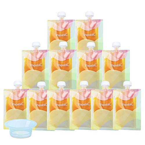 Papablic Reusable Baby Food Pouch 12 Pa Buy Online In Guernsey At Desertcart