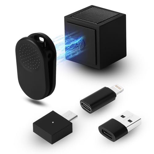 Yungrain Wireless Lavalier Microphone, Ultra-Compact Design Wireless Mini Mic for iPhone/Pro/iPad/Android/PC/Windows/MAC, Bluetooth Microphone, Clip on Mic for Tiktok, YouTube, Video Recording, Zoom