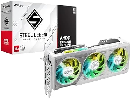 【Amazon.co.jp限定】ASRock 3年保証 グラフィックボードSteel legend RX 9070 16GO AMD Radeon RX9070 搭載 RX9070 SL 16GO/AX 長期保証モデル