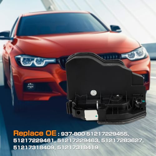 Image of Front Left Passenger Side Power Door Lock Actuator Motor Compatible with BMW 320i 323i 325i 328i 330i 335d 335i 335xi 340i 428i 430i 528i 535d 535i Mini Cooper Countryman 2003-2019