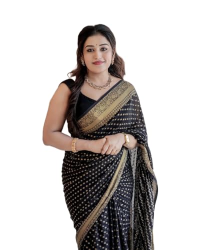 Image of Avantika Fashion Women's Kanjivaram Soft Silk Banarasi Sarees With Blouse Piece For Women