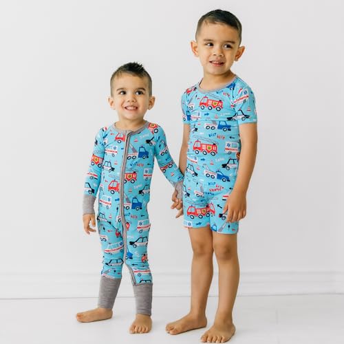 Image of Little Sleepies Pajamas for Baby Boys & Girls, Viscose from Bamboo Baby Pajamas, Sleepers, 2-Way Zipper PJs