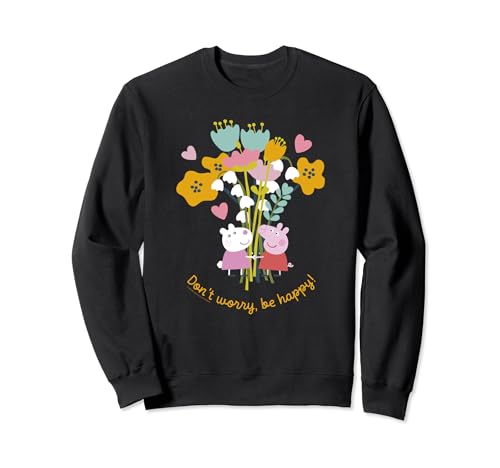 Sweat Peppa Pig Don't Worry pour enfant avec motif floral