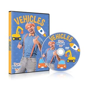Blippi Vehicles DVD