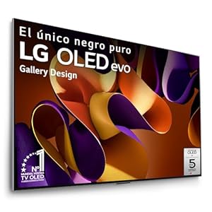 TV OLED Evo LG OLED77G4 195 cm 4K UHD Smart TV 2024 Noir et Argent