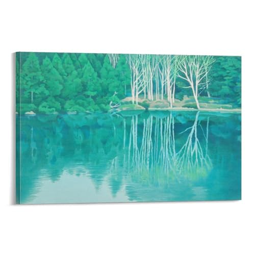 ���R�@�΁u���̐Â����v ���i��|�X�^�[ �G��̍�i �v�����g �������� �E�H�[���A�[�g �x�b�h���[�� �ŉ� �C���e���A16x24inch(40x60cm)