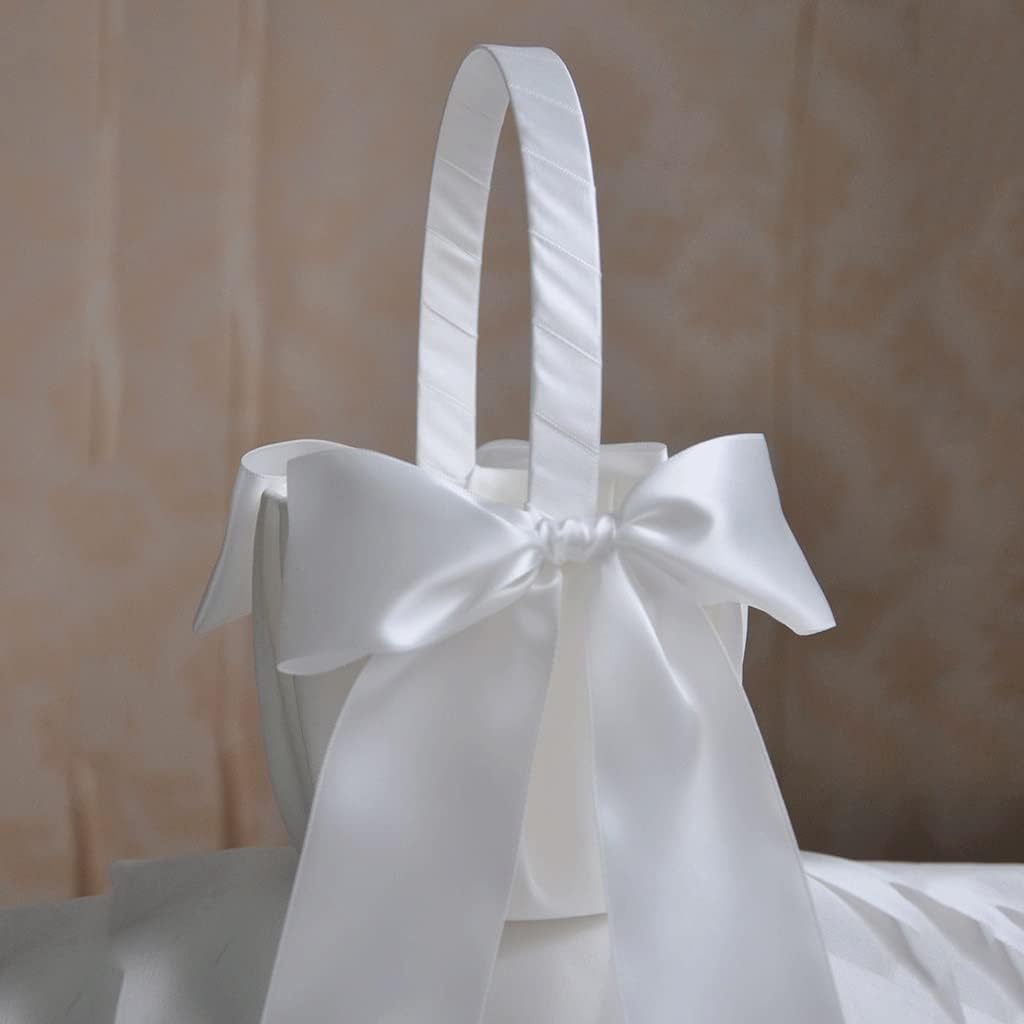 Wedding Creative Large Flower Knot Bride Flower Girl Scattered Flower Petals Flower Basket Home Decoration Blues