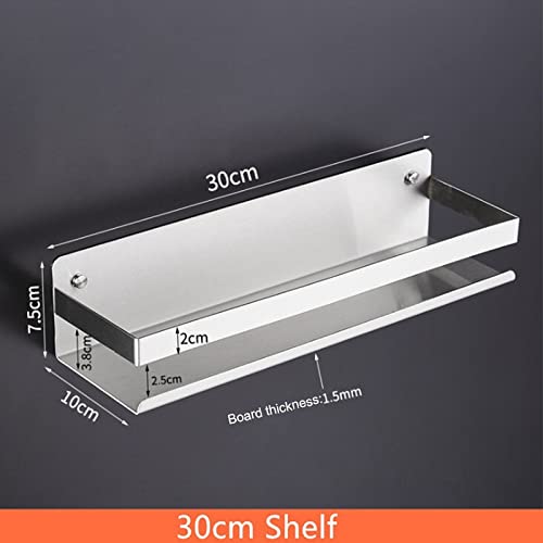 Estante de baño para Carrito de Ducha, estantes de Esquina Cuadrados de Acero Inoxidable, toallero, Soporte para champú de Ducha, Estante de Almacenamiento de condimentos de Cocina Almacenam