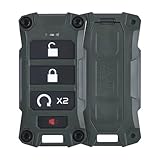  AJT DESIGN Coque de clé de rechange pour Dodge Ram 2019+ – Fabriqué sur mesure aux États-Unis – Vert militaire