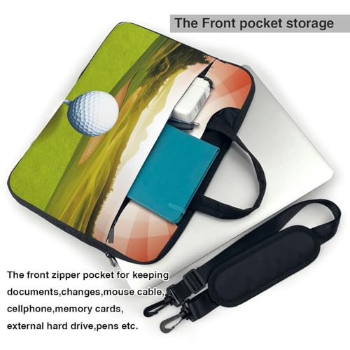 Laptop Tote Bag for Men Women 13 inch Laptop Sleeve Shoulder Briefcase Messenger Computer Bag3