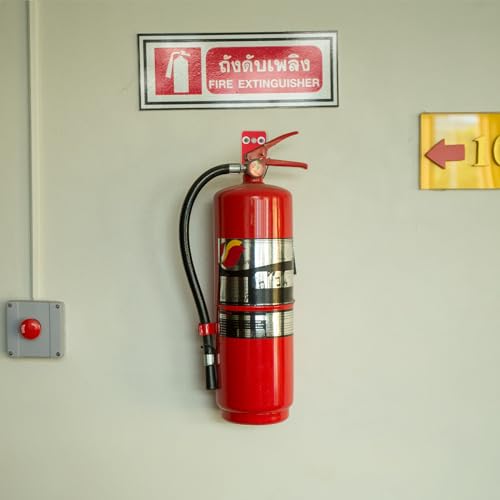 Hyuetrsa 20 Pack Fire Extinguisher Bracket, Wall Hook, Fire Wall Mount Bracket, Extinguisher Mount Hanger for 5 to 40 Lb Hanger for Universal Extinguishers