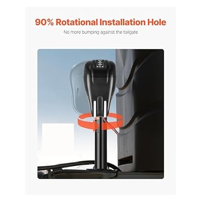 3500 Lbs Electric Trailer Jack 9.5-26.3inch Lift With 2-Way Connector And Memory Function For RV Campers Use