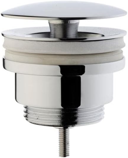 VitrA Origin A45148 Yuvarlak Lavabo Süzgeci, Universal, Sabit, Krom
