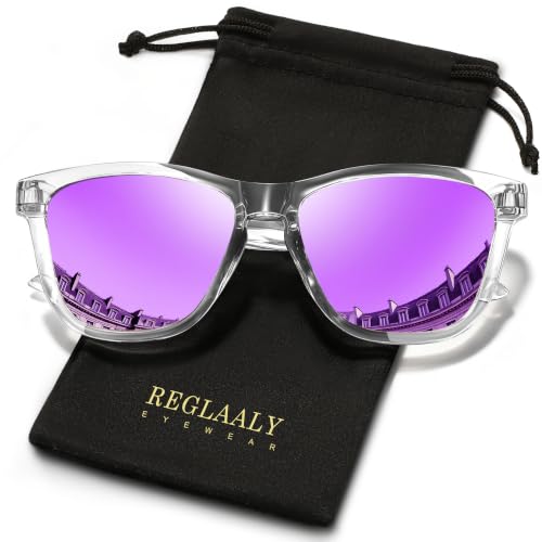 Image of Polarized Retro Trendy Sunglasses Womens Mens UV Protection Shades