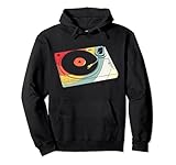 Retro Record Player Turntable | Cute Music Lover Gift Pullover Hoodie