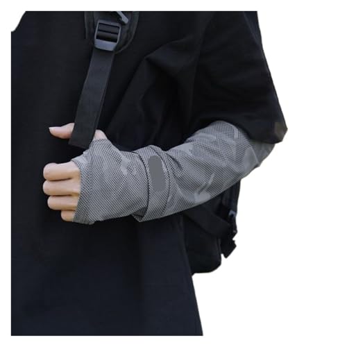 GSCLZ Mangas protectoras solares Ice Silk evita quemaduras en brazo de pesca y ciclismo