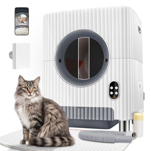 Perfk Katzentoilettentür - Praktischer Ersatzdeckel Für Automatische Katzenklos