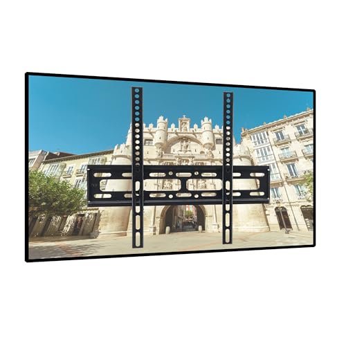 La mejor selección de soporte fijo los 5 más buscados. 46 mornwell Soporte de TV/Monitor para Pantallas de 26 a 65 Pulgadas Máx 50kg,Soporte Pared TV de Fijo,Base para TV,Soporte TV,Acero Súper Reforzado,Máx VESA 400x400mm