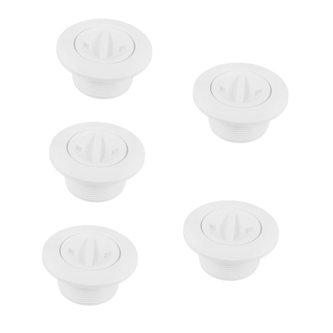 ibasenice 5pcs Pool Suction Outlet Lid Durable Fade-Resistant Pool Vacuum Cover Easy Maintenance Drain Grate