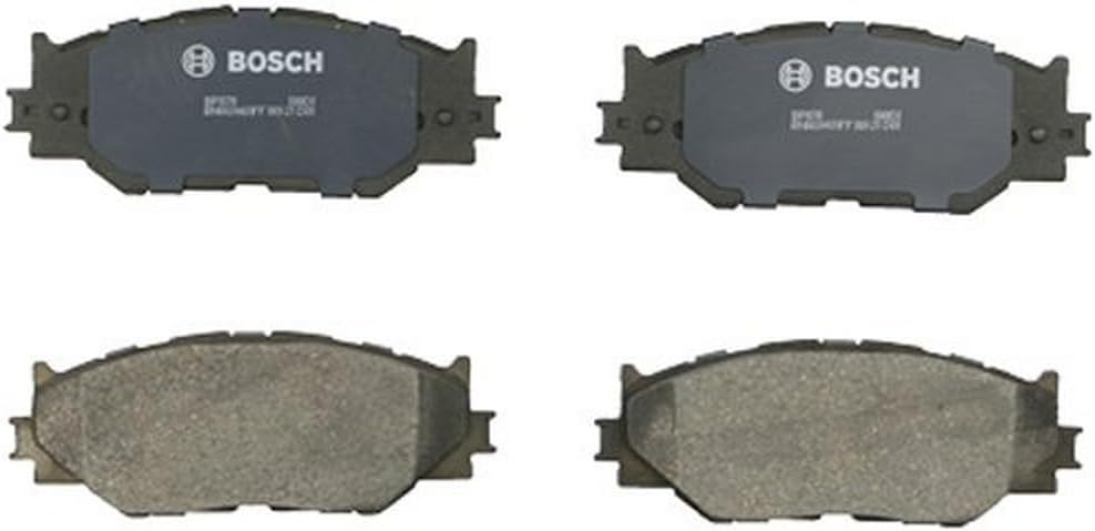 BOSCH BP1178 QuietCast Premium Organic Disc Brake Pad Set - Compatible with Select Lexus IS250; FRONT