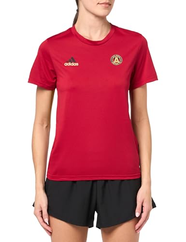 adidas - Playera de Manga Corta para Mujer, Equipo Victory Rojo, XXL Alto