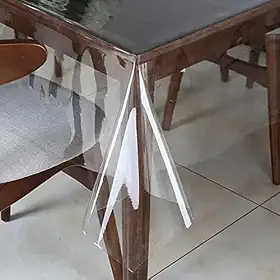 Protetor Toalha De Mesa Plástico Transparente 200 x 140 cm
